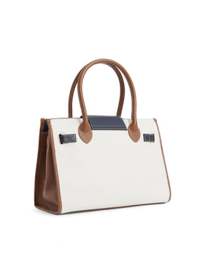 Refurbished Mini Windsor Handbag - Tri-Colour Leather