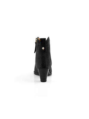 The Regina Ankle Boot - Black