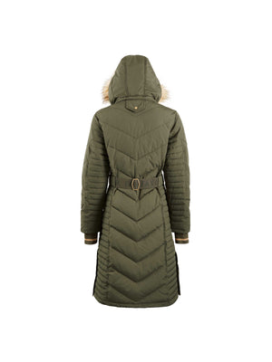 The Charlotte Longline Coat - Khaki