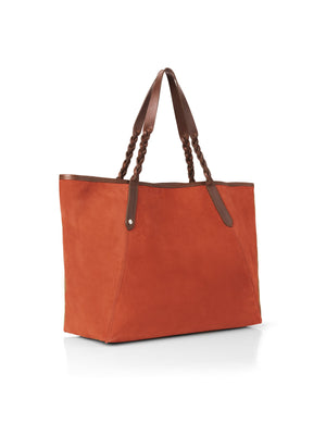 The Burford Tote - Sunset Orange