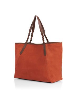 The Burford Tote - Sunset Orange