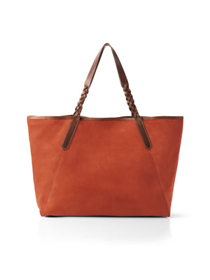 The Burford Tote - Sunset Orange