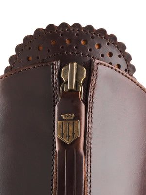 The Regina (Mahogany) Sporting Fit - Leather Boot