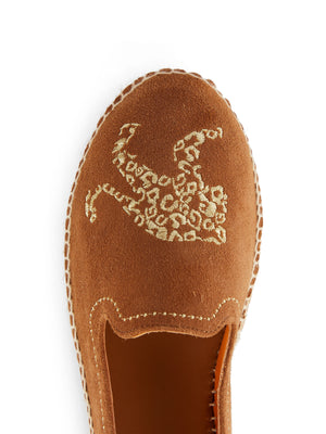 The Saint Tropez Jaguar Embroidery - Tan