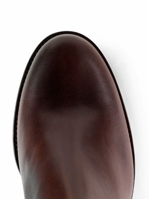 The Regina (Mahogany) Sporting Fit - Leather Boot