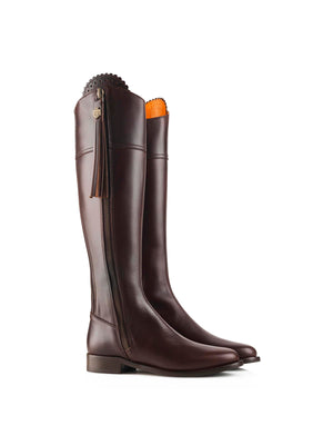 The Regina (Mahogany) Regular Fit - Leather Boot